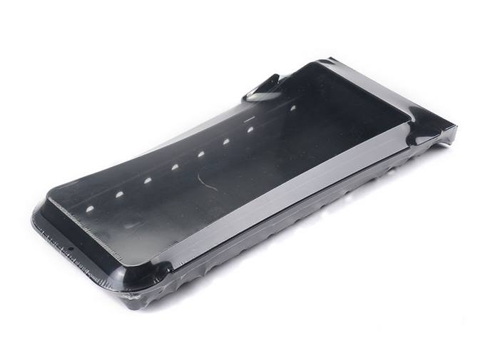 Porsche Center Console Storage Compartment Frame (Black) 9445525530101C - OE Supplier 9445525530101C